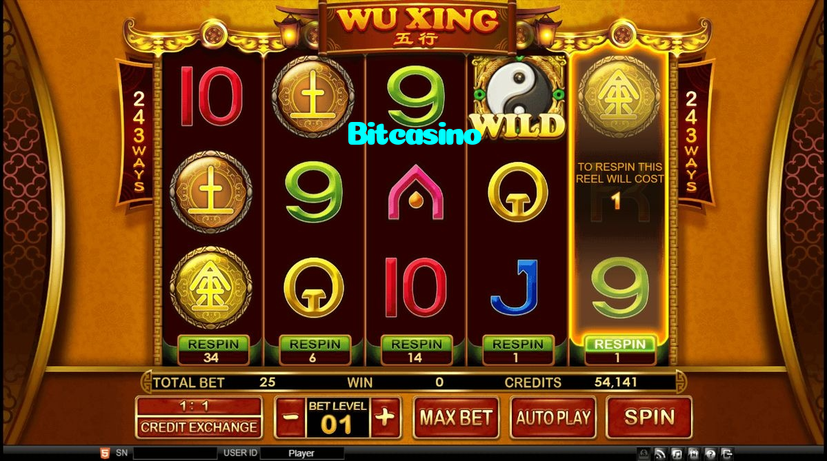 available types of Bitcasino bet including pre-match live express and system bets
